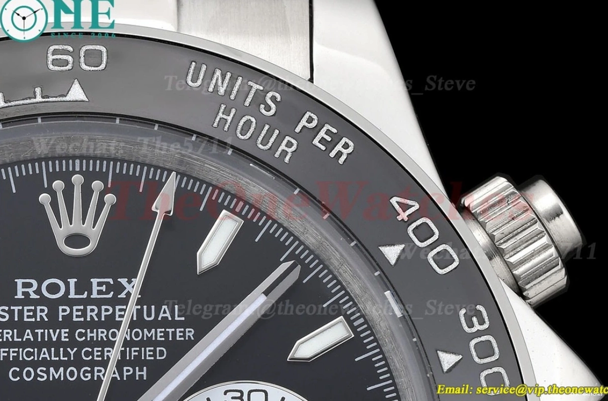 SS 40mm A3836 White Black GDF Daytona SS 1230